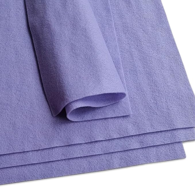 Jtnohx Color Felt, Soft Felt Sheets, 1.4mm Thick 8"x12" Handicraft Felt Fabrics - Image 3