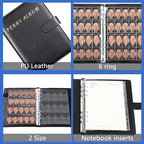 MUQING Pressed Penny Collector Book 236 Coins, Quarter and Nickel Storage - Image 4
