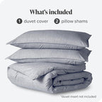 Bare Home Bedding Duvet Cover Oversized King Size - Image 7