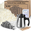 Soy Wax Candle Making Kit Supplies, Natural Candle Wax by CandleMakingKits