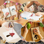 Fainne 100 Pcs 2 Inch Stencils Small Stencils - Image 5