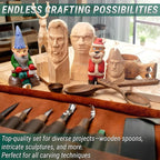 BeaverCraft Deluxe Wood Carving Kit S18X - Image 3