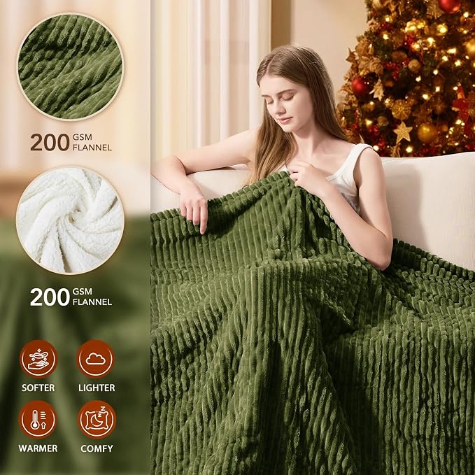 Homemate Heated Blanket Electric Throw - Image 2