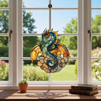 Majestic Dragon Acrylic Suncatcher - Image 2