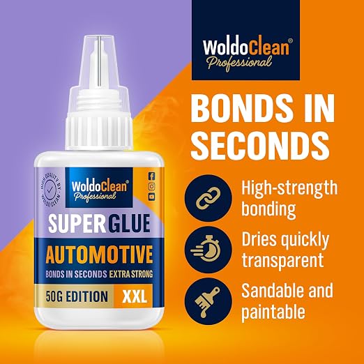 WoldoClean Super Glue for Cars and Trucks 50g - Image 2
