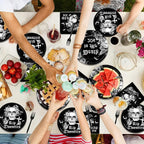 50 Guests 30th Birthday Plates and Napkins Party Supplies Death to My 20s Party - Image 7