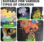 ESRICH 5x7 Canvas for Painting, 12 Pack Small Canvases for Painting Canvas - Image 4