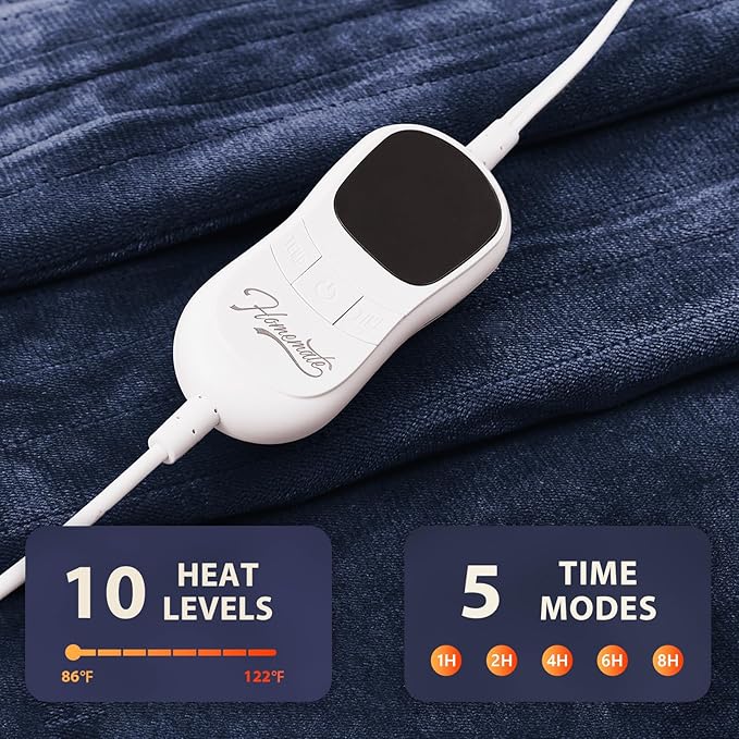 Homemate Electric Heated Blanket Twin Size - Image 5