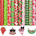 Tintnut Summer Watermelon Heat Transfer Vinyl, easy cut & weed, stretch washable by Tintnut