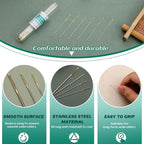 Fteven 30PCS Cross Stitch Needles, Size 26 Stainless Steel Embroidery Needles - Image 4