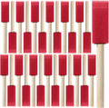 Bates- Foam Paint Brushes with Wood Handle, 1 Inch, 26 Pack, Sponge Brushes by BatesChoice