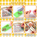 YooNotee 12 Sets Interchangeable Seasonal Diamond Art Tabletop Decorations - Image 3
