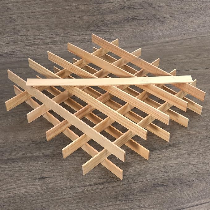 Wood Strips Slats Square Wooden Dowels - Image 2