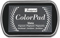 Jacquard ColorPad Archival Pigment Ink Stamp Pads- Slate by Jacquard