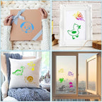 JULMELON Animal Stencils 20Pcs Animal Stencils - Image 5
