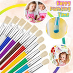 20 Pcs Kids Paint Brushes Bulk - Image 5