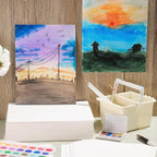 300 Sheets Watercolor Paper 8.5 x 11, 140 lb/300 GSM Cold Press Watercolor - Image 6