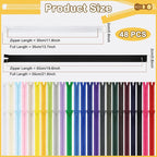 Zippers for Sewing, DOITEM Nylon Coil Zippers - Image 2