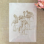 TIAMECH A4 Reusable Flamingo Stencil - Image 7
