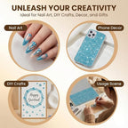 36000Pcs Pastel Blue Rhinestones - Image 6