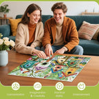 500 Piece Puzzle for Adults, Colorful Birdhouses 500 Piece Puzzle, Vibrant - Image 4