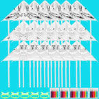 20 PCS DIY Color Filled Kite for Kids Kite Making Kit Bulk, Painting Kites by Unknown