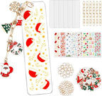 100PCS Acrylic Bookmark Blanks Thicken 6 DIY Bookmark Making 8 Christmas UV DTF by HOMAR