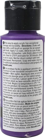 Deco Art GLASS PAINT 2OZ PURPLE, us:one size - Image 2