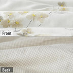 LEMIROE Floral Cotton Comforter King Size - Image 4