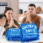 Chunful 8 Sets Religious God's Love Tied Pillow Craft Kit 2026 VBS Crafts DIY - Image 4