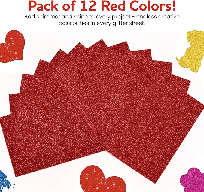 Self-Adhesive Glitter EVA Foam Sheets - Image 3