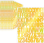 Letter Stickers, Mailbox Numbers, 1.5 Inch Waterproof Vinyl Alphabet | 1 1/2 by Llewyn