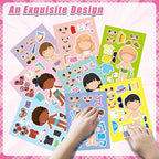 32 Sheets Make a Face and Dress Up Stickers, Make Your Own Stickers - Image 5