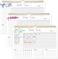 Habit Tracker Calendar, Aesthetic Daily Weekly Goal and Habit Tracker Journal by PIOOJK