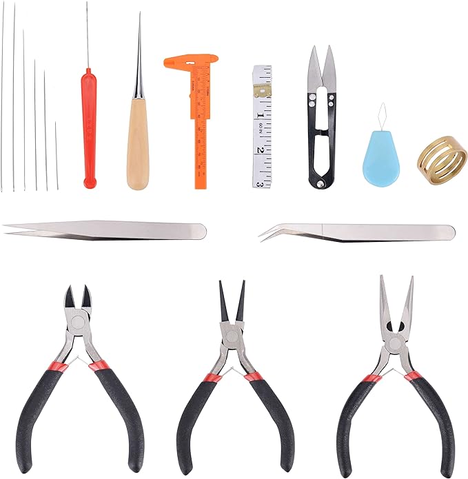 PAXCOO 19Pcs Jewelry Making Tools Kit - Image 2