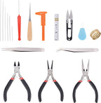 PAXCOO 19Pcs Jewelry Making Tools Kit - Image 2