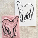 Falling in Art 12 Pack Rubber Carving Block, Soft Linoleum Block - Image 7