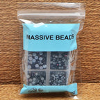 4000Pcs Mixed Size Hot Fix Round Crystals Gems Glass Stones Hotfix Flat Back - Image 4