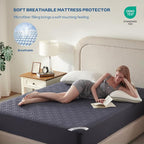 BEDLORE Waterproof Mattress Protector, Queen Size Mattress Pad - Image 3