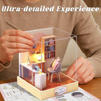 Flever Dollhouse Miniature DIY House Kit Creative Room - Image 5
