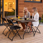 2 Pack Folding Table 5ft - Image 2