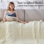 Anysay Knitted Weighted Blanket - Image 2