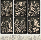 Botanical Wall Stencil Kit for Painting by XIAOSHAN
