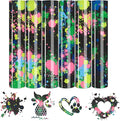 Tintnut Blue Green Splash Heat Transfer Vinyl, stretch washable, works by Tintnut