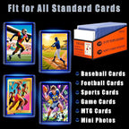 200 Card Sleeves Top Loads for Cards, Toploaders Hard Plastic for Trading Game - Image 4