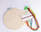 FUNATIC Mostly Drug Free Embroidery Kit | Funny Beginner Needle Work Starter Set - Image 2
