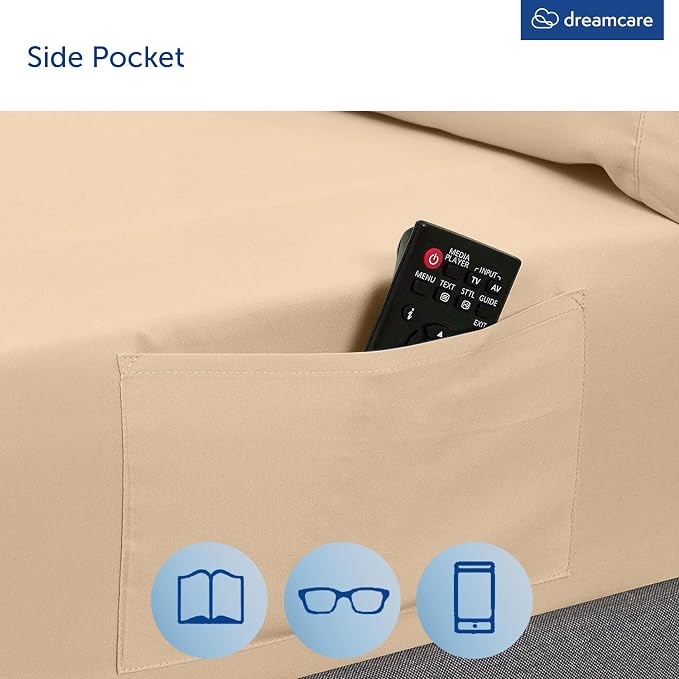 DREAMCARE King Size Sheets Set - Image 3