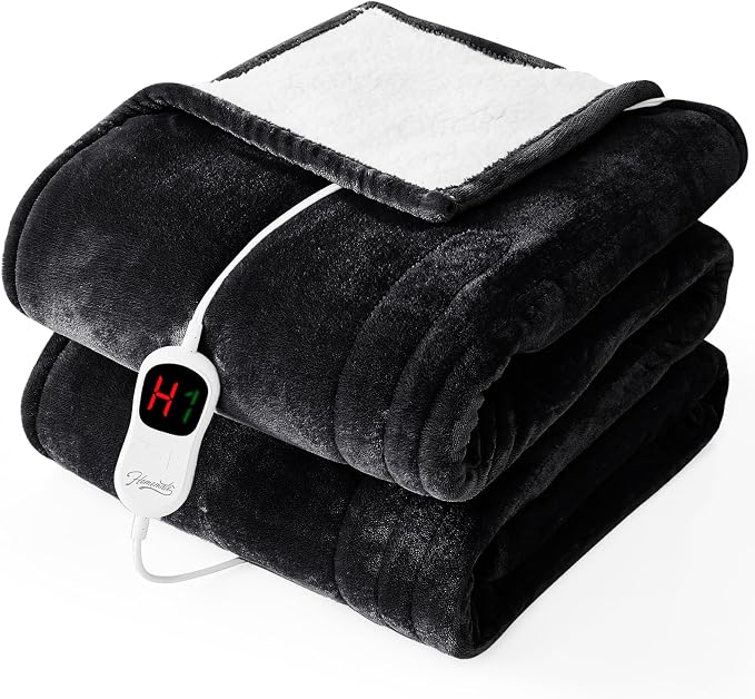 Homemate Electric Heated Blanket Full Size by Homemate