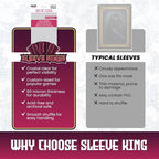 Sleeve Kings Premium Super Large Card Sleeves – 89x146mm, 110 Pack, 60 Micron - Image 6