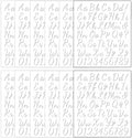 12pcs Iron on Letters for Clothing, Heat Transfer Vinyl Letters, DIY Fabric by Unknown